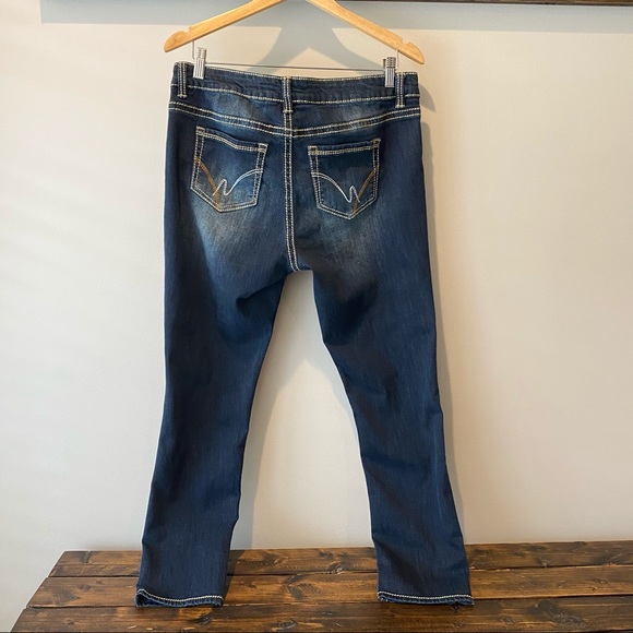 Warehouse One Mid Rise Skinny Size 34 Short - Picture 2 of 5